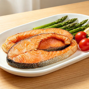 Gourmet Smoked Salmon Steaks: Perfectly Flavored & Ready to Savor