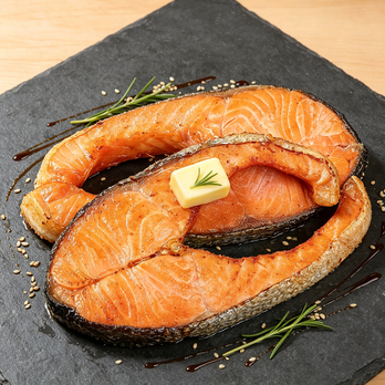 Gourmet Smoked Salmon Steaks: Perfectly Flavored & Ready to Savor